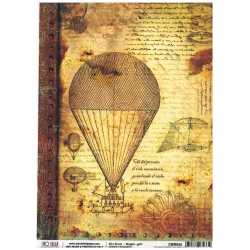 Papier ryżowy Ciao Bella A4 21*29,7cm  CBR034  , balon